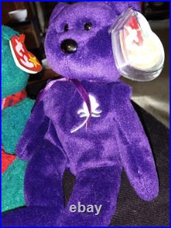 Rare 5 Retired Beanie Baby Bear Collection 1997-2002