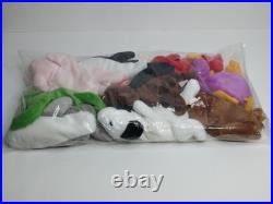 Rare BBOC Ty Beanie Babies Official Club Original 9 Complete Factory Sealed Set