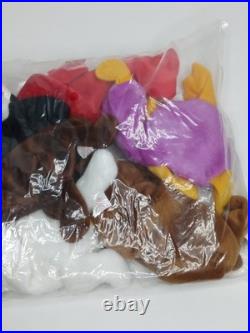 Rare BBOC Ty Beanie Babies Official Club Original 9 Complete Factory Sealed Set
