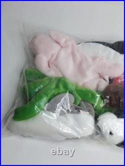 Rare BBOC Ty Beanie Babies Official Club Original 9 Complete Factory Sealed Set