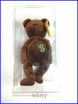 Rare BILLIONAIRE #1 BEAR Beanie Baby Teddy Signed By Ty MWMT MQ Rare BILLIONAIRE #1 BEAR Beanie Baby Teddy Signed By Ty MWMT MQ