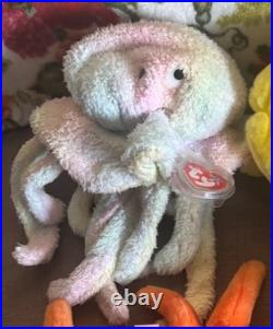 Rare Beanie Babies Beanie Buddies edition 1998 & 1999 with all error tags