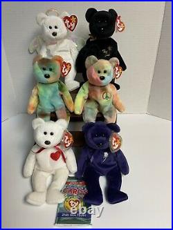 Rare Beanie Babies Lot. Excellent Condition/tag Errors