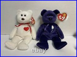 Rare Beanie Babies Lot. Excellent Condition/tag Errors