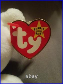 Rare Beanie Baby Valentino #4058 Excellent Condition Many Errors. PVC Pellets