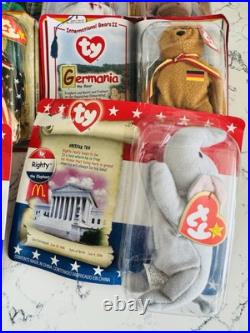 Rare Brand New Beanie Babies Lot Of 17 & 6 WithTags Not In Box