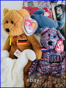 Rare Brand New Beanie Babies Lot Of 17 & 6 WithTags Not In Box