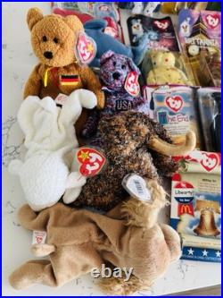 Rare Brand New Beanie Babies Lot Of 17 & 6 WithTags Not In Box