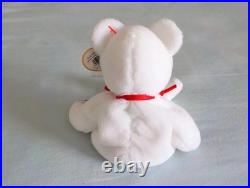 Rare Collectible 1993/1994 Ty Beanie Baby Valentino Bear with Multiple Errors