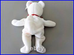 Rare Collectible 1993/1994 Ty Beanie Baby Valentino Bear with Multiple Errors