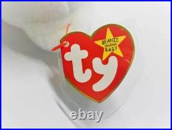 Rare Collectible 1993/1994 Ty Beanie Baby Valentino Bear with Multiple Errors