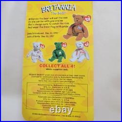 Rare Collectible McDonalds Mini Ty Beanie Babies Never Opened Set of Four Bears Rare Collectible McDonalds Mini Ty Beanie Babies Never Opened Set of Four Bears