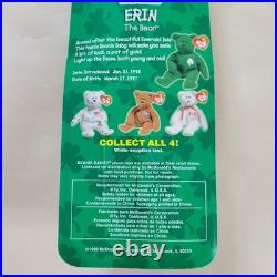 Rare Collectible McDonalds Mini Ty Beanie Babies Never Opened Set of Four Bears Rare Collectible McDonalds Mini Ty Beanie Babies Never Opened Set of Four Bears