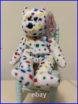 Rare Confetti Ty Beanie Babies Ty 2k 1999/2000 All Errors Listed