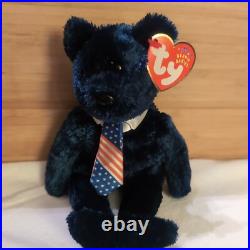 Rare Error Bear Ty Beanie Baby Pops Bear