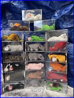 Rare Hard To Find Certified Beanie Baby Collection Lot