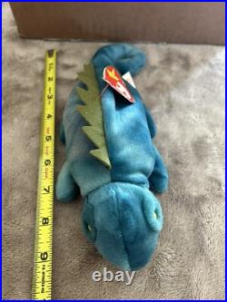 Rare Iggy Iguana Beanie Baby WITH TAG ERRORS Rare Iggy Iguana Beanie Baby WITH TAG ERRORS