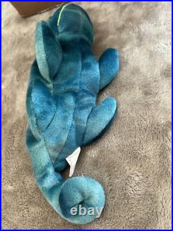 Rare Iggy Iguana Beanie Baby WITH TAG ERRORS Rare Iggy Iguana Beanie Baby WITH TAG ERRORS