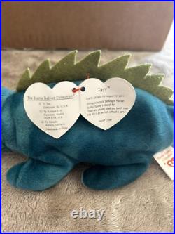 Rare Iggy Iguana Beanie Baby WITH TAG ERRORS Rare Iggy Iguana Beanie Baby WITH TAG ERRORS