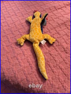 Rare LIZZY Ty Beanie Baby Style #4033 PVC VINTAGE