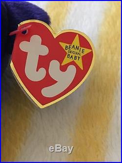 Rare MUSEUM Mint 1st Edition Princess Diana 1997 Retired Beanie Baby