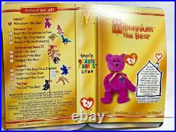 Rare McDonald's Retired Ty Beanie Baby Millennium the Bear 1999