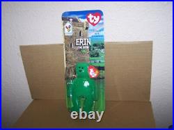 Rare McDonald's TY Beanie Babies International Bear ERIN