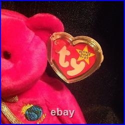 Rare Millennial Ty beanie baby PVC Pellets Hang Tag