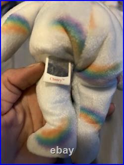 Rare Misprint Cheery Ty Beanie Baby With No Tags