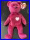 Rare-Misprint-Vintage-Ty-Valentina-the-Red-Bear-Original-Beanie-Baby-1998-Fuscia-01-qe