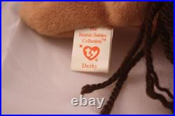 Rare Original 1995 Deutschland Derby Beanie Baby with all Errors! Vintage