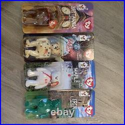 Rare Original Ty Beanie Babies Ronald McDonald House Charity Bears All 4