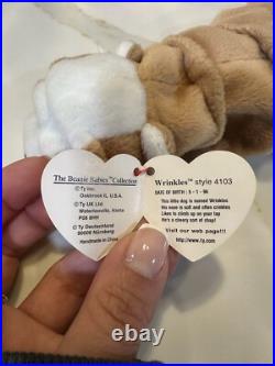Rare Original beanie baby Wrinkles 1996 Rare Original beanie baby Wrinkles 1996