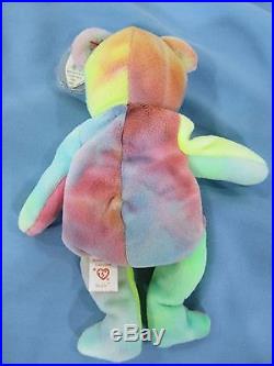 Rare Peace Bear TY Beanie Baby Many Mistakes and Rarities 8 Total! Make Offer