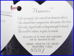 Rare Princess Beanie Baby Mint Rare Princess Beanie Baby Mint
