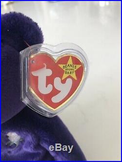 Rare Princess Diana Ty Beanie Baby 1997 Tag Attached No Stamp In Tush Label PE