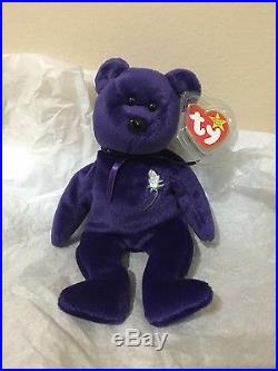 Rare Princess Diana beanie baby with 1st edition red star tag