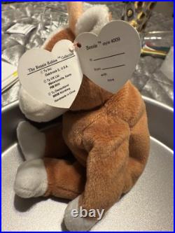Rare Pristine Condition'Bessie The Cow' 2nd Generation Beanie Baby W Tag Errors Rare Pristine Condition'Bessie The Cow' 2nd Generation Beanie Baby W Tag Errors