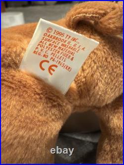 Rare Pristine Condition'Bessie The Cow' 2nd Generation Beanie Baby W Tag Errors Rare Pristine Condition'Bessie The Cow' 2nd Generation Beanie Baby W Tag Errors