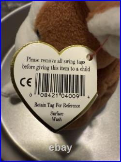 Rare Pristine Condition'Bessie The Cow' 2nd Generation Beanie Baby W Tag Errors Rare Pristine Condition'Bessie The Cow' 2nd Generation Beanie Baby W Tag Errors