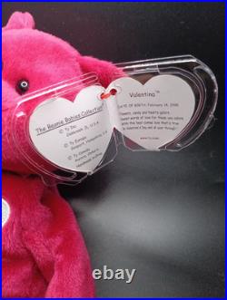 Rare/RETIRED 1998 Valentina Ty Beanie Baby with Hologram Tush Tag/ Tag Error 99 Rare/RETIRED 1998 Valentina Ty Beanie Baby with Hologram Tush Tag/ Tag Error 99