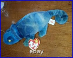Rare Rainbow TY Beanie Babies. ERROR ADDITION/IGGY FABRIC