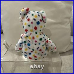 Rare Retired 1999 Ty 2k Beanie Baby The Bear With Pe Pellets/tag Errors
