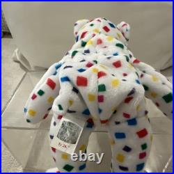 Rare Retired 1999 Ty 2k Beanie Baby The Bear With Pe Pellets/tag Errors