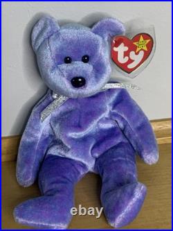 Rare Retired 1999 Ty Beanie Baby Clubby II With Errors Swing And Tush Rare Retired 1999 Ty Beanie Baby Clubby II With Errors Swing And Tush