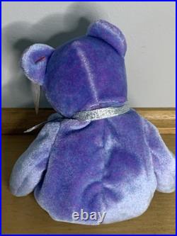 Rare Retired 1999 Ty Beanie Baby Clubby II With Errors Swing And Tush Rare Retired 1999 Ty Beanie Baby Clubby II With Errors Swing And Tush