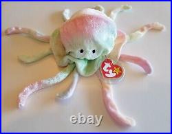 Rare Retired 1999 Ty Beanie Baby Goochy With Pe Pellets/tag Errors