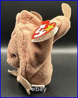 Rare Retired Batty Ty Beanie Baby 1997 With Tag Errors Pe Pellet Mint