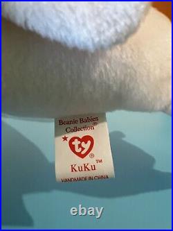 Rare? Retired? KuKu? Beanie Baby 1998? With tag Errors? MINT