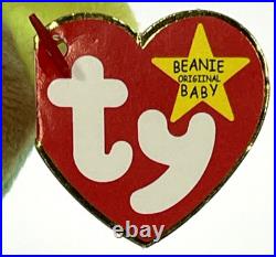 Rare Retired MWMT TY Beanie Babies Peace (Bear) with 8 Errors 1996 PE